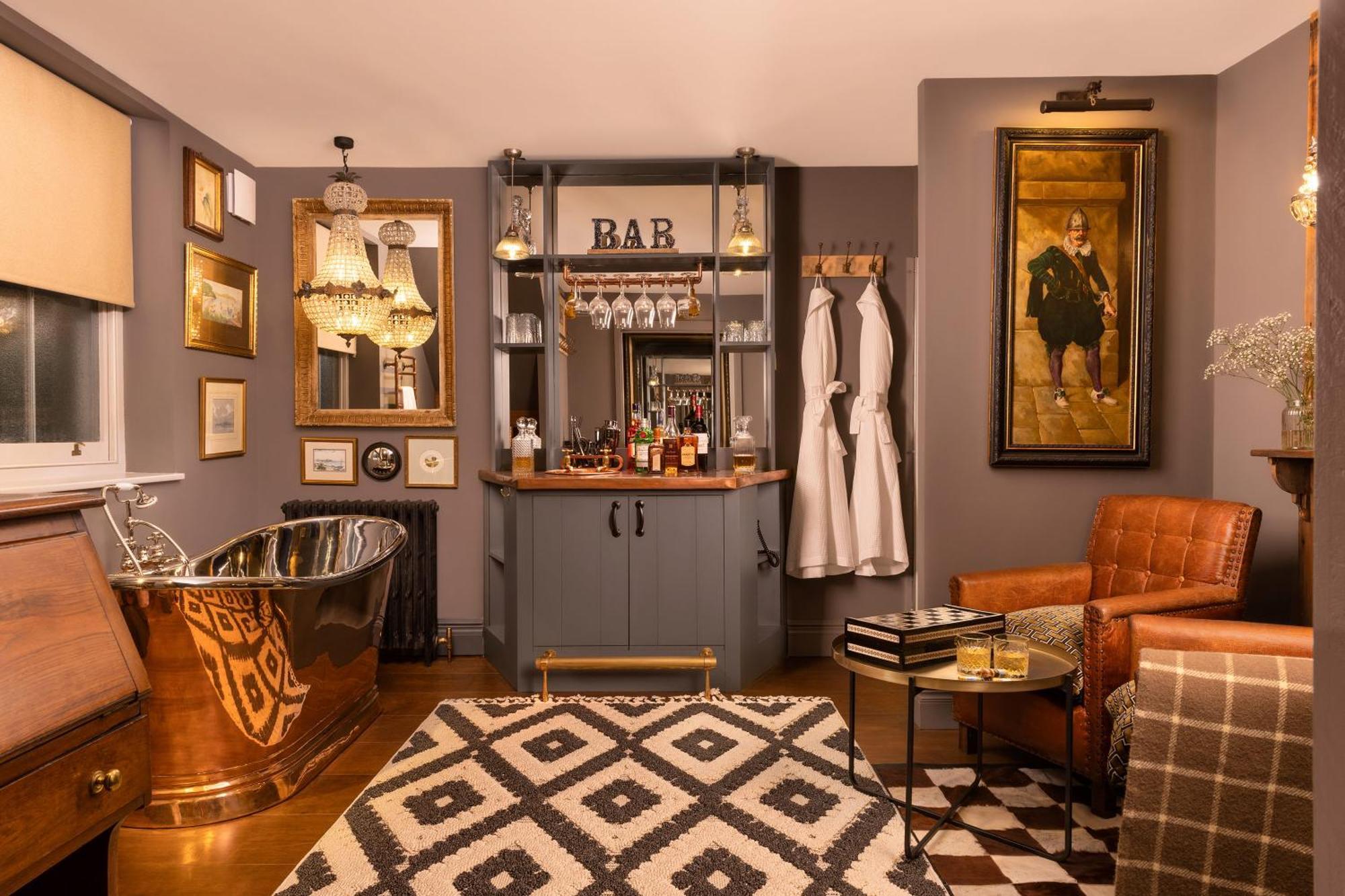 The Barth Room At Cheshire Boutique Barns Nantwich Kültér fotó